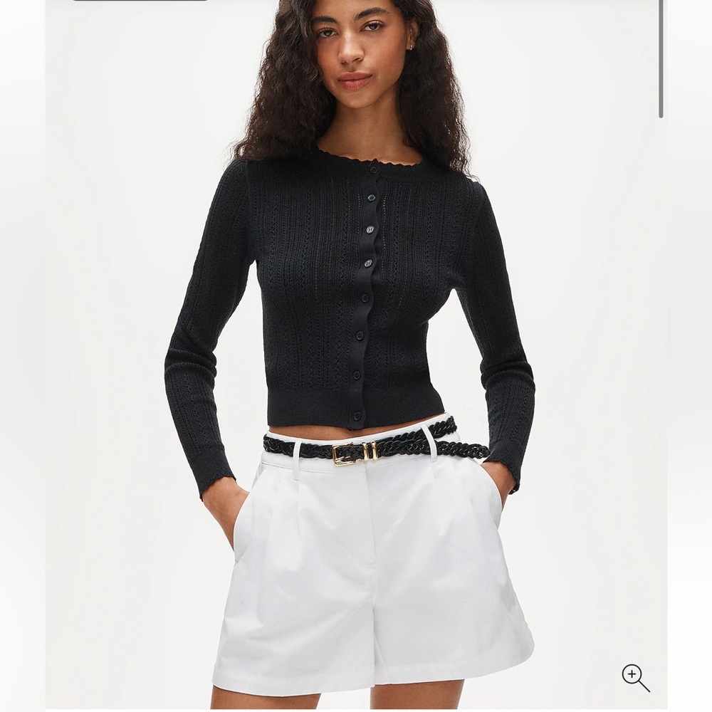 J crew Pleated short in cotton-nylon blend NWT sz 26